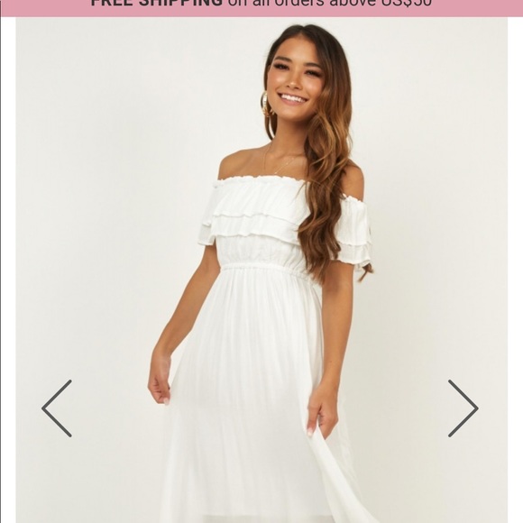 Notre Dame White Maxi Dress - Picture 5 of 8